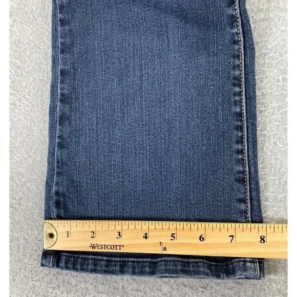 American Eagle Jeans Womens 4 Original Boot Cut Mid Rise Dark Wash Y2K Denim - Picture 11 of 14